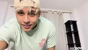 Latin Lover Bares Hard Nipples, Jerks Thick Uncut Cock – Craving Latino Heat
