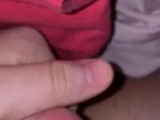 Wake up with a hard on now wanking