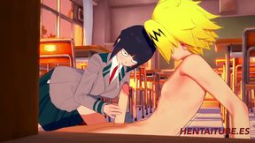 Jiro & Kaminari’s Uncensored Boku No Hero Academia Hentai Classroom Session