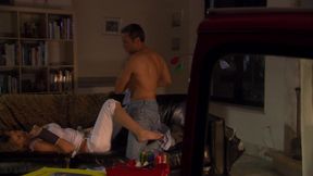 Couple Having Romantic Sex at Home