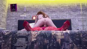 Stepsister Fucks A Shemale In A Hotel, Big Ass