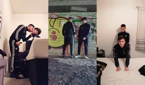 Innocent Outdoor Gay Fun Turns Into a Hard Bareback Fun with 3 Cumshots