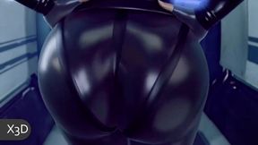 Big dick Thanos fucks black widow