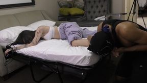 Kay Extremely Turned On And Tickled Facedown (Full HD)