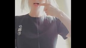 Samanthasissy jerkoff precum eating