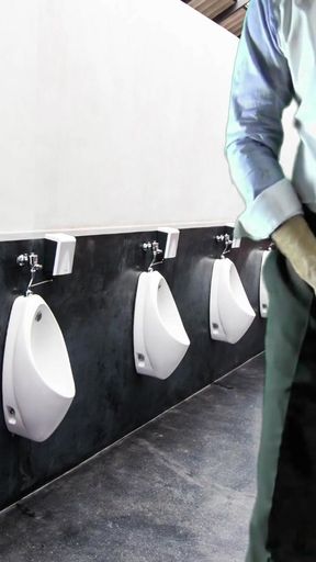 Stunning moment from &quot;Risky Masturbation In Galway Public Toilets&quot;