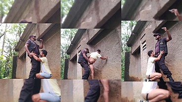Segurança safado colocou o Baixinho no colo e meteu rola