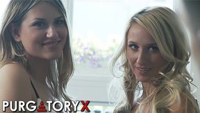 PURGATORYX A Blonde Gone Wild Part 1 with Misha and Vanessa