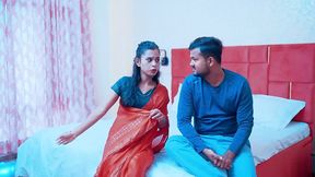 Super slim bhabhi cheated her husband and fucked hard by her devar