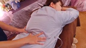 Big Breasts at Chiropractic: Sakura Minami's Enchanting Breast Massages Drive Desire Wild