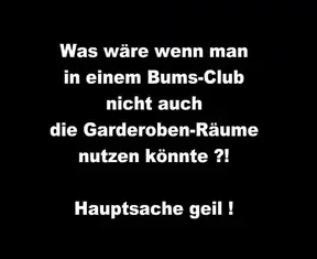 German babe gets a cum shower