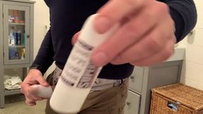 Verbal Jerk-off, Test New Lube And Tenga Egg, Boxers, Cumshot, Tight Jeans, Edging With Pre-cum