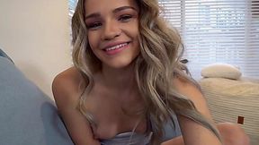 Conversation about sex with teen stepsister