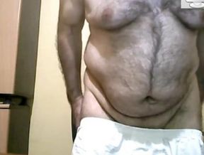 Grandpa's Webcam Masturbation Show