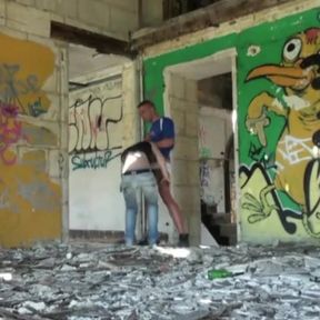 French twink fucked rough by Jordan Fox outdoor