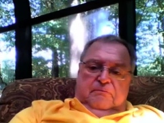 grandpa show on webcam