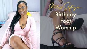 Birthday Foot Worship