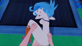 Kahili gets POV fucked doggystyle before getting covered in cum - Hentai.