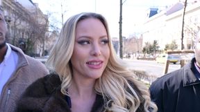 brazen businesswoman maya rose treats bbc colleagues to a rampant dp gangbang gp3415