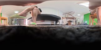 6K VR360 XINGGAN ERER LELE pov Stinky feet humiliating you