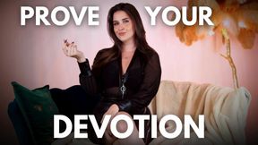 Prove Your Devotion | Findom Debt Orgasm Control Contract | Sophia Truee