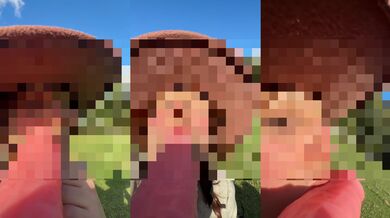 Filthy Blowjob in the Fields! My Countryside Oral Adventure