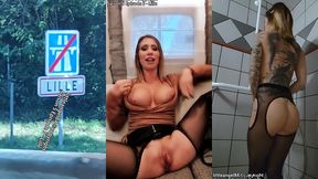 littleangel84 - s05e05 - vlog a lille et baise sous la douche !