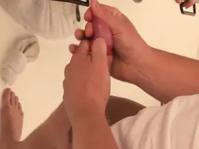 Amateur MILF friends want a mature threesome with a condom.
