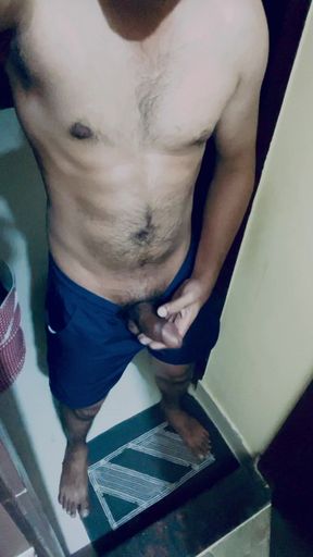 Indian boy man tonned big dick