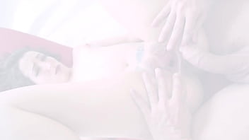 Hot tattooed pussy acrobatic fucked on red sex couch - with Liz Rainbow