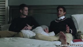 Threesome Sex With Stepbrothers And - Elliot Finn, Trevor Harris And Andrew Miller