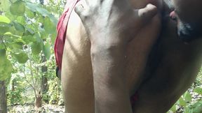 I caressed my pussy and fucked my ass very well