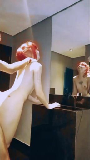 Red Hair PAWG in Anal Shaking Orgasm