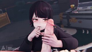 Ellen Joe Zenless Zone Zero 3 DIMENSIONAL Compilation - The Fresh Steamy Animations