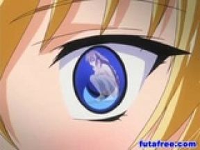 Futanari fucking with a busty hentai babe