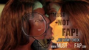 Super Sexy Lesbian Friends seduce their Straight BFF into a Lesbian Sex Party