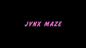 jynx maze blowjob and facial in maid lingerie