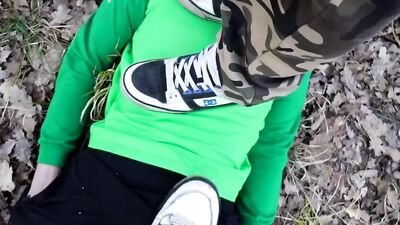 Kinky_Lucky enjoy our sneakers, socks, feet - Part 3 (trampling)