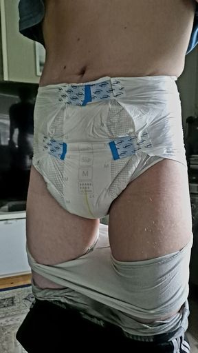 Messy diaper, again!