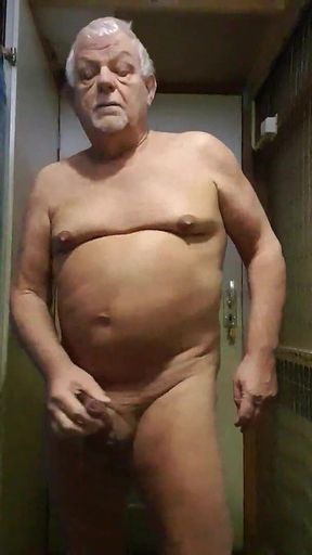 Old Dick Masturbation