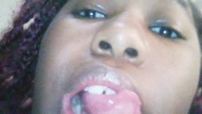 Giantess uses her Gigantic Sexy Mouth to Play Kinky Games with Tiny Husband POV 1080 smaller