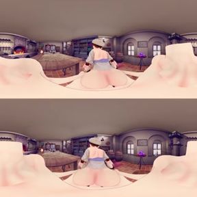 VR 360 Video Anime Ryza Ryza atelier Face-to-face sitting