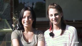 ”Ersties - Die Shopping Queens Sara und Mia stehen auf Sex in der Öffentlichkeit”