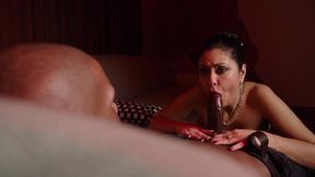 big tittie brazilian milf pounded deep and taking a huge creampie in her tight pussy from a bbc.