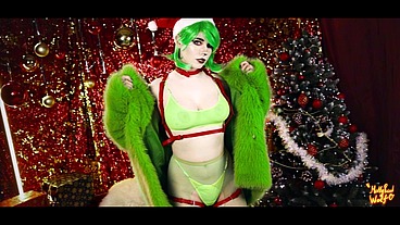 Grinch. Hot Christmas Creampie - MollyRedWolf