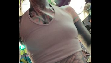 Tattooed Girl Gets Anal Fucked While Getting Inked &ndash_ Tattoo Shop Sex BTS