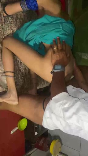 Thrilling moment from &quot;Desi village sister-in-law is having her lover&quot;