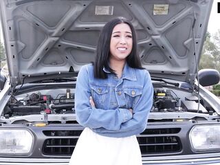Large Ramrod Rescues Liora Vane After Car Breakdown