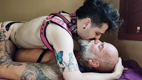 bareback fun with daddy