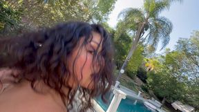 anal fuck with busty and horny dunken hina on pov